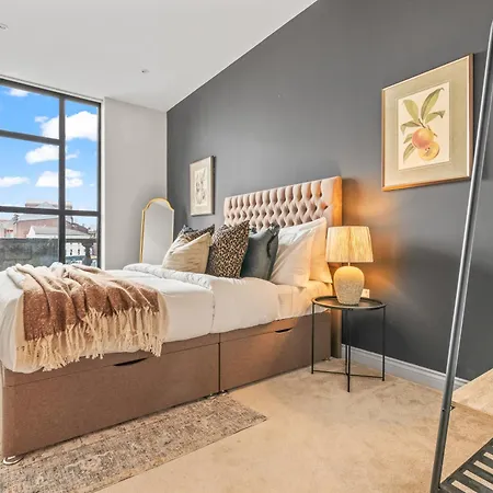 Lägenhet Modern & Relaxing 1-bedroom Flat In By Purestay *